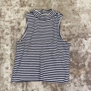 Striped crop top